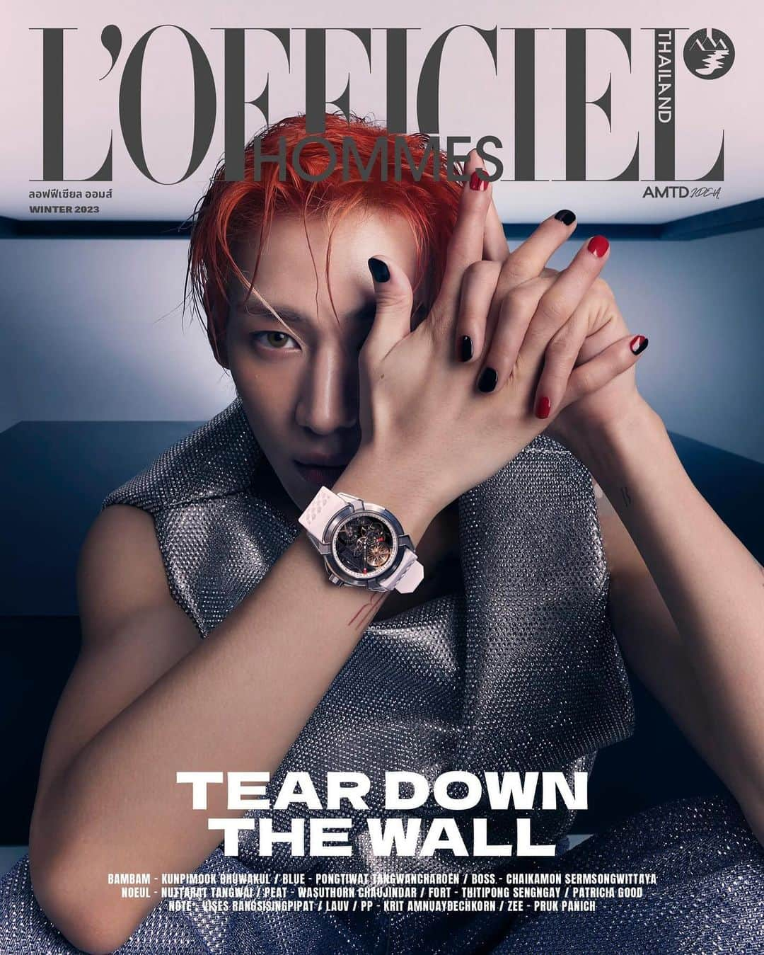 BamBam さんのインスタグラム写真 - (BamBam Instagram)「#LOfficielHommesWinterIssuexBamBam @jacobandco @hommesthailand」11月6日 13時21分 - bambam1a