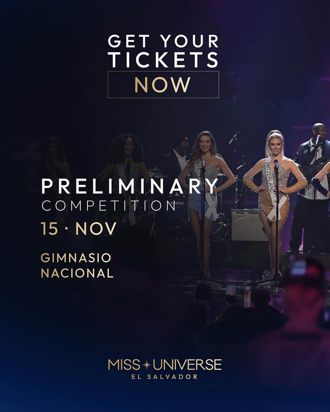 イリス・ミトゥネールのインスタグラム：「Tickets available NOW! 🎟️👑  Make sure to purchase your tickets to all three shows as part of the 72nd MISS UNIVERSE Competition! Trust us, you won’t want to miss this!   Visit missuniverse2023.funcapital.com  #72ndmissuniverse」