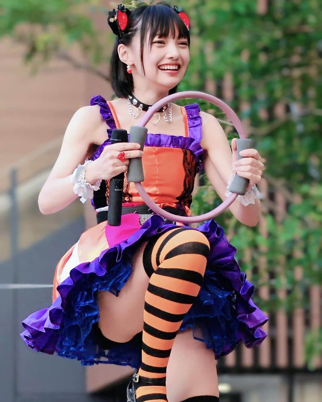 松山あおいのインスタグラム：「ハロウィンはまた来年？🎃」