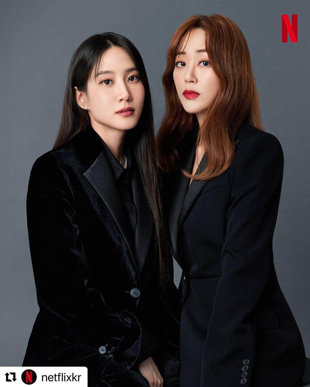 キム・ヒョジンさんのインスタグラム写真 - (キム・ヒョジンInstagram)「#Repost @netflixkr with @use.repost ・・・ 목하와 란주는 쌍방 최애입니다. 그럴 수밖에 없는 케미에요.   목하와 란주가 만들어가는 찐한 서사. <무인도의 디바>도 넷플릭스에서.   #무인도의디바 #CastawayDiva」11月6日 14時02分 - hyojin__0705