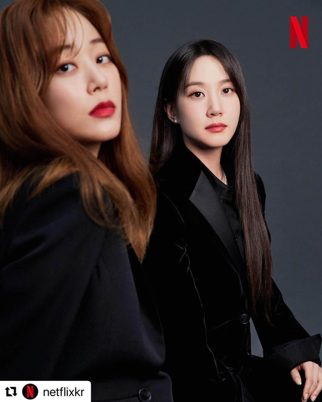 キム・ヒョジンさんのインスタグラム写真 - (キム・ヒョジンInstagram)「#Repost @netflixkr with @use.repost ・・・ 목하와 란주는 쌍방 최애입니다. 그럴 수밖에 없는 케미에요.   목하와 란주가 만들어가는 찐한 서사. <무인도의 디바>도 넷플릭스에서.   #무인도의디바 #CastawayDiva」11月6日 14時02分 - hyojin__0705