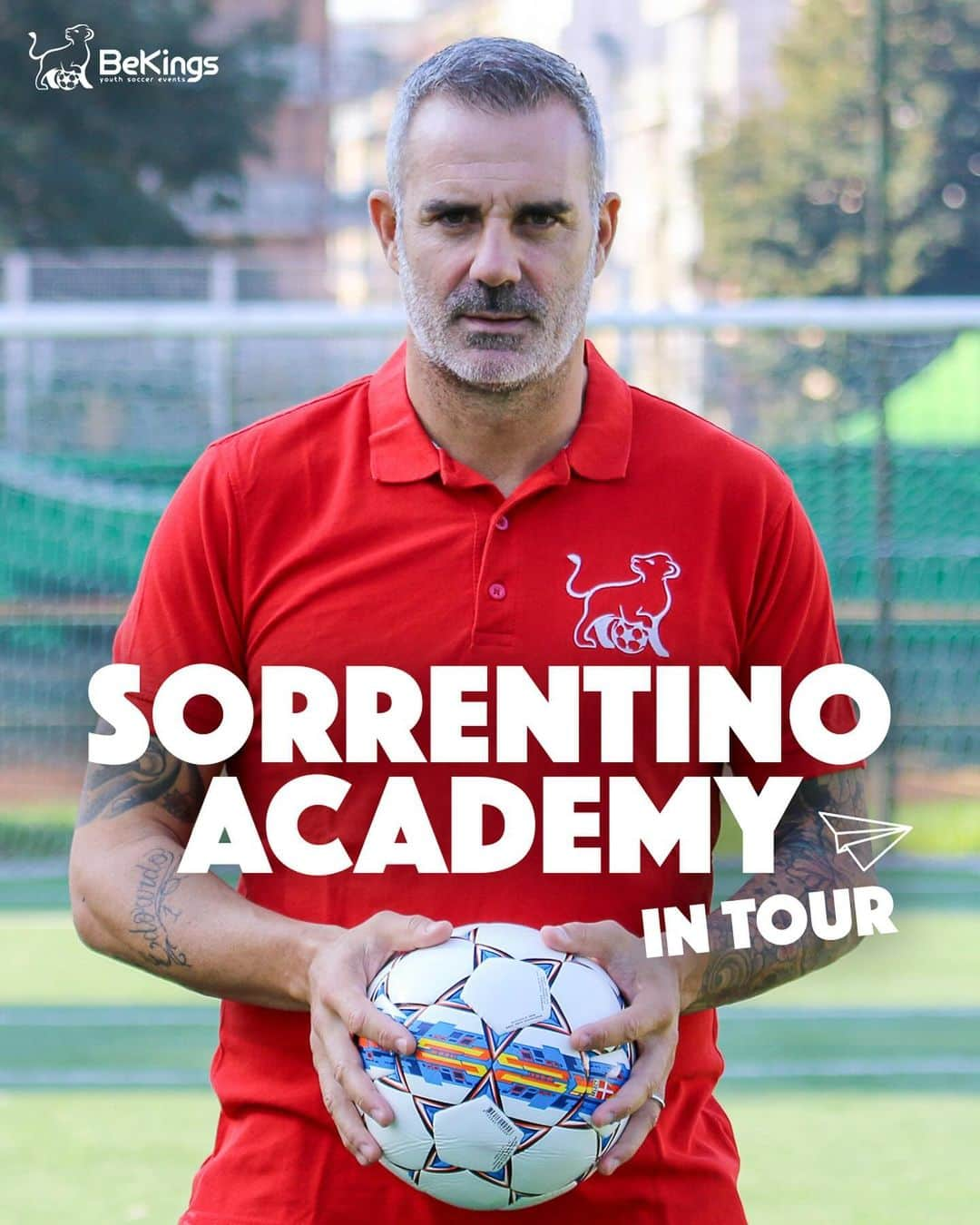 ステファノ・ソレンティーノさんのインスタグラム写真 - (ステファノ・ソレンティーノInstagram)「Parte il Sorrentino Academy Tour🤩⚽️   🏋️‍♂️Grazie alle 4 ore di allenamento al giorno potrai migliorare le tue abilità e acquisire competenze essenziali.  🎁 Ogni partecipante riceverà un kit autografato da Stefano Sorrentino!  ⚽ L'opportunità è aperta a tutti i portieri nati tra il 2007 e il 2016. Non importa quanto sei piccolo, l'importante è il cuore da campione!  📋 Iscriviti ora, ma affrettati, i posti sono limitati e stanno esaurendo velocemente!  Per info contatta: info@bekings.it +39 3285449407」11月7日 2時01分 - stefanosorrentino