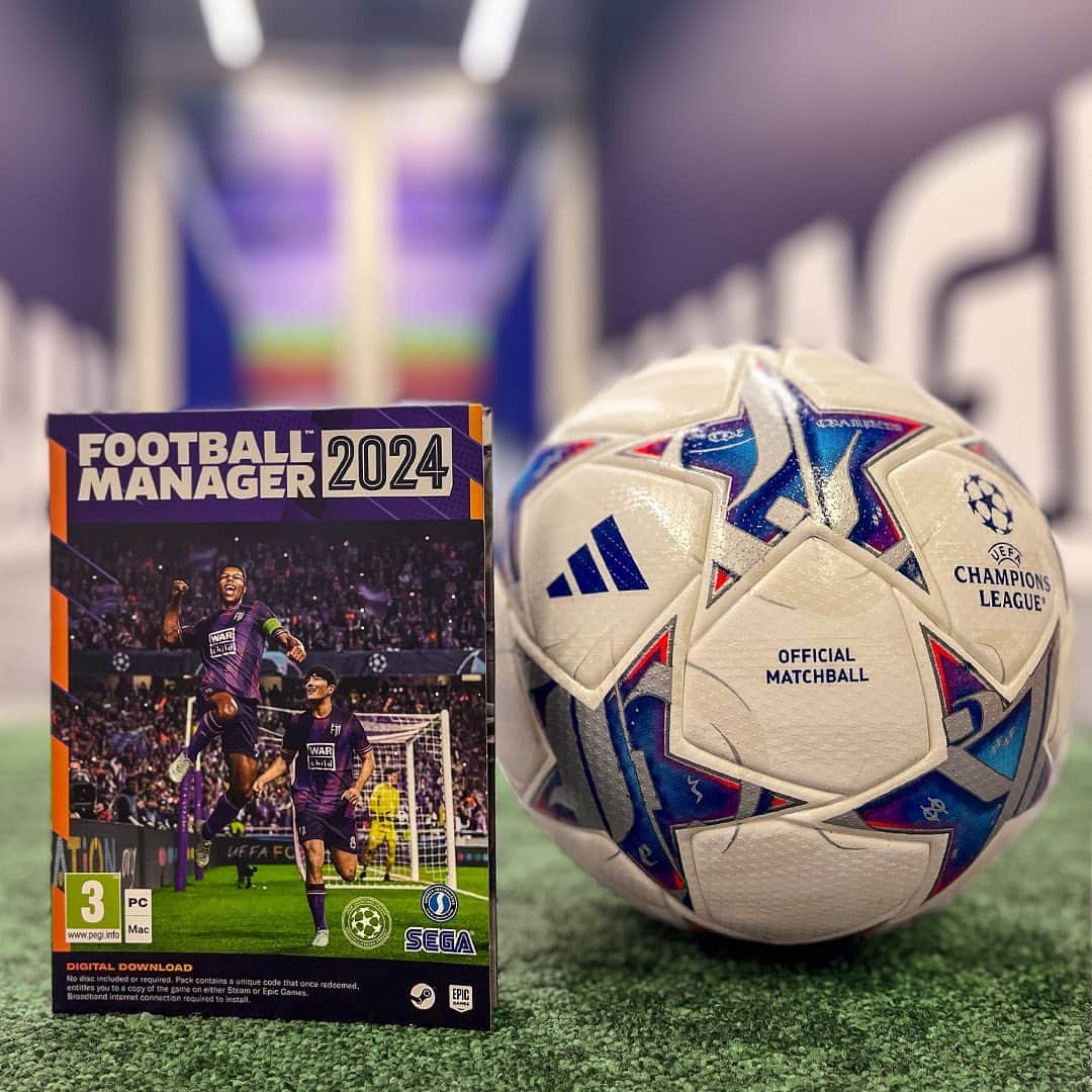 UEFAチャンピオンズリーグのインスタグラム：「Football Manager 2024 is out now 🙌   Which club will you lead to #UCL glory? 🏆   #FM24 | @footballmanager」