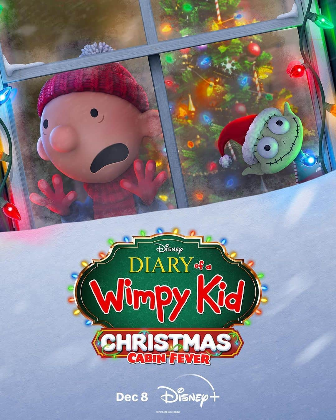 Walt Disney Studiosのインスタグラム：「He knows if you've been bad or good... 👀🎁 Diary of a #WimpyKid Christmas: Cabin Fever streams December 8 only on @DisneyPlus.」