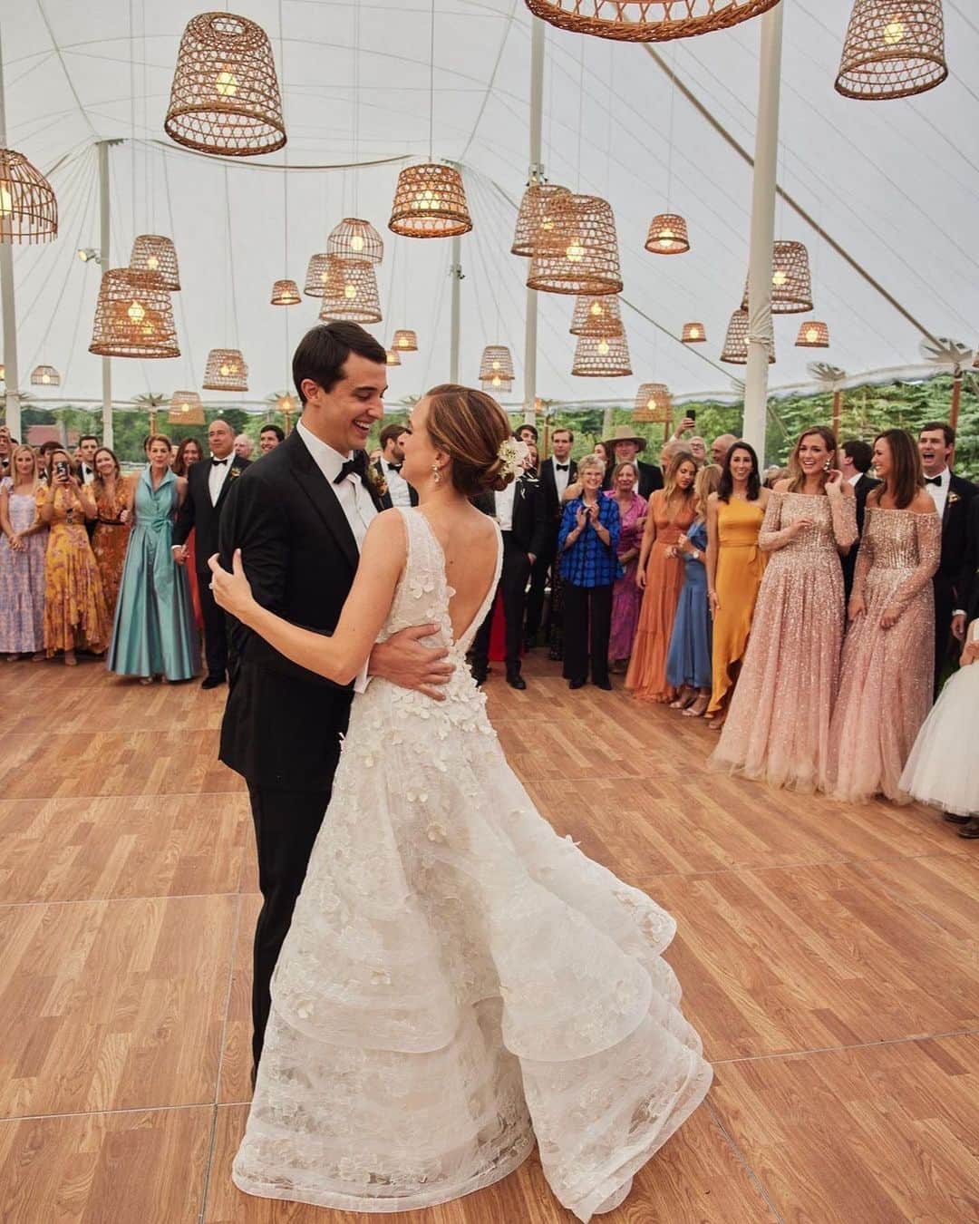 Ceci Johnsonさんのインスタグラム写真 - (Ceci JohnsonInstagram)「WEDDING | Embrace a fall palette with this wedding in Wyoming. Our friendship with the Hirtle family began over 16 years ago when we designed their first daughter’s wedding invitations, their second soon followed and this one is their third! Such an honor to create unique and special designs for each of their beautiful children over the years. 🧡 ⠀⠀⠀⠀⠀⠀⠀⠀⠀ Featuring hand-stained wood, brown and gold foil letterpress on 4-ply luxe paper, with a custom-converted envelope. #CeciCouture ⠀⠀⠀⠀⠀⠀⠀⠀⠀ CREATIVE PARTNERS:  Invitation Design: @cecinewyork Photography: @christianothstudio @christianoth Event Planner: @augustacole Event Designer: @david_stark_design ⠀⠀⠀⠀⠀⠀⠀⠀⠀ #cecinewyork  #invitationsuite  #autumnvibes  #autumninvitations  #wyomingwedding  #orangeinvitations  #letterpress  #luxuryinvitations」11月7日 0時55分 - cecinewyork