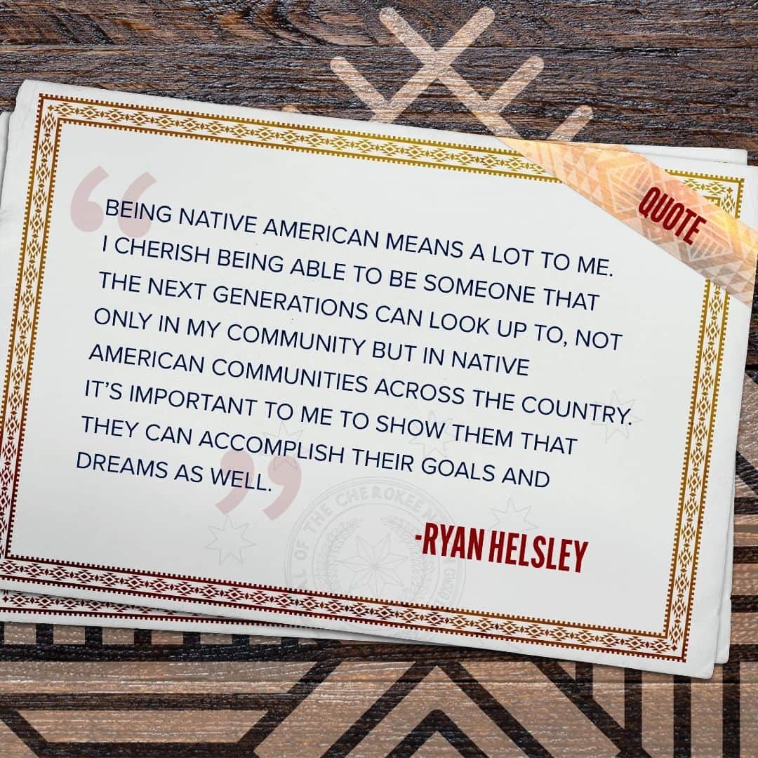 セントルイス・カージナルスさんのインスタグラム写真 - (セントルイス・カージナルスInstagram)「As a member of Cherokee Nation, Ryan Helsley takes pride in his heritage and strives to be a role model for Native American communities across the country.  #STLCards x #NativeAmericanHeritageMonth」11月7日 0時57分 - cardinals