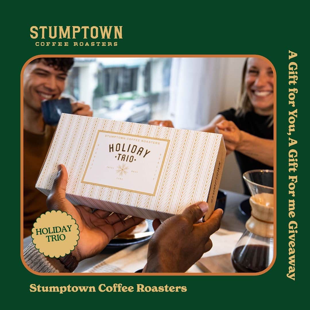 Stumptown Coffee Roastersさんのインスタグラム写真 - (Stumptown Coffee RoastersInstagram)「✨GIVEAWAY!✨🎁 A GIFT FOR YOU, A GIFT FOR ME 🎁⁠ ⁠ Ahead of the holiday season, we got a few pals together to give you the opportunity to treat yourself AND treat a friend! ⁠We are so excited to be working with @modsprout, @thesill, @straightawaycocktails, and @stumptowncoffee on one incredible giveaway.  Enter now for everything you need to let the good times grow, brew, and flow!   ONE WINNER WILL RECEIVE:    TWO $75 gift cards from:   🎁 ⁠@modsprout 🎁 ⁠@thesill ⁠🎁 @straightawaycocktails  TWO Holiday Trio Coffee Gift Sets from:   🎁 ⁠@stumptowncoffee  TO ENTER:  👉 ⁠ ⁠ 🎁 Follow all brands ⁠ 🎁 Like & Save this post ⁠ 🎁 Tag the lucky friend who will win the giveaway with you! ⁠  This giveaway is open to anyone 21+ years in the US. Ends *11/13/23* @ 11:59PM PST. Winner will be contacted via email or DM. This giveaway is not affiliated with Instagram. For Terms & Conditions click the “giveaway terms” button in Straightaway’s linktree.   #giveaway #holiday #giftideas」11月7日 1時27分 - stumptowncoffee