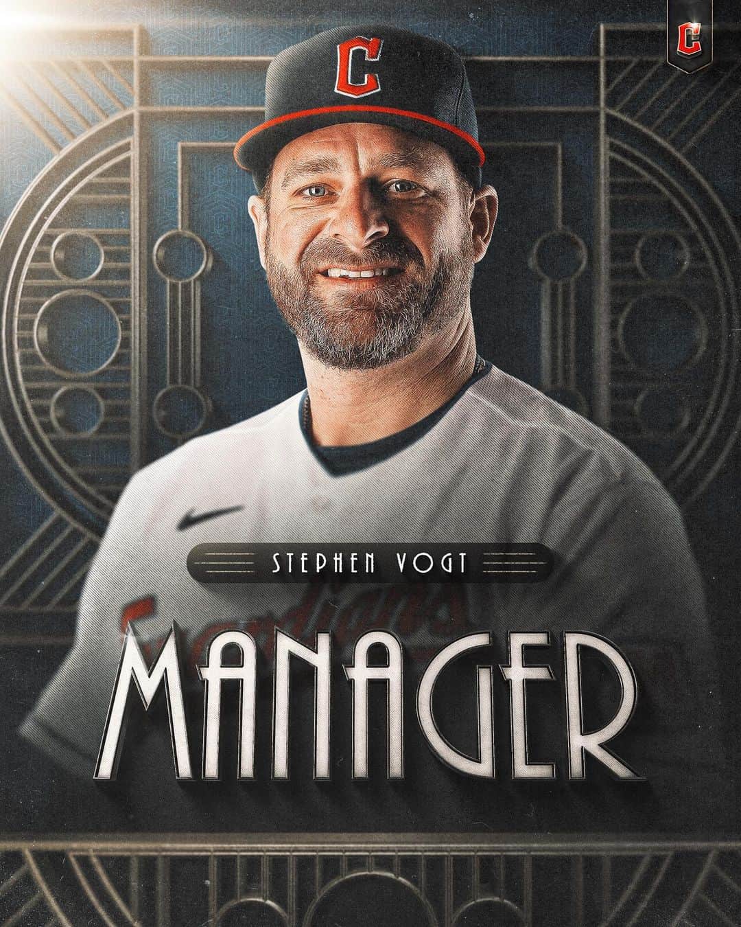 のインスタグラム：「We believe in Stephen Vogt.  We have hired Stephen Vogt as the 45th manager in franchise history.  #ForTheLand」