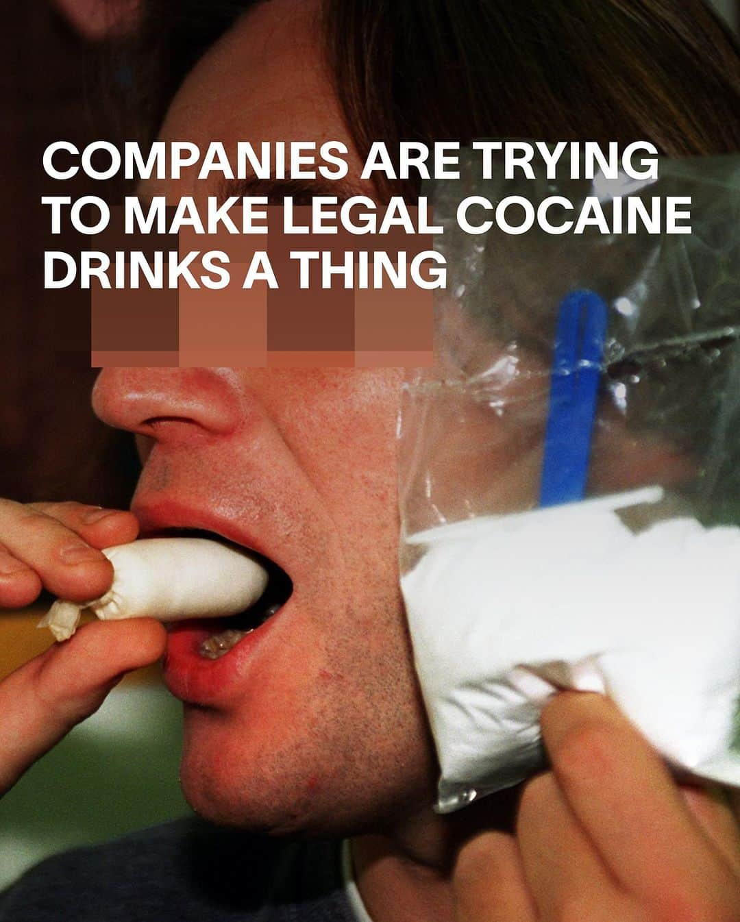 VICEさんのインスタグラム写真 - (VICEInstagram)「Here’s something to think about as you’re recovering from the weekend: Companies are actively trying to develop cocaine-infused food and drinks in a push to provide people with a safe supply of regulated drugs. Of course, drug policy experts are skeptical – and if you're confused about how food with added cocaine can help supply people with safer drugs, head to link in bio for the full article.  *The man in the photo is not the guy starting this business. He's just some man we found on the internet.*」11月7日 1時44分 - vice