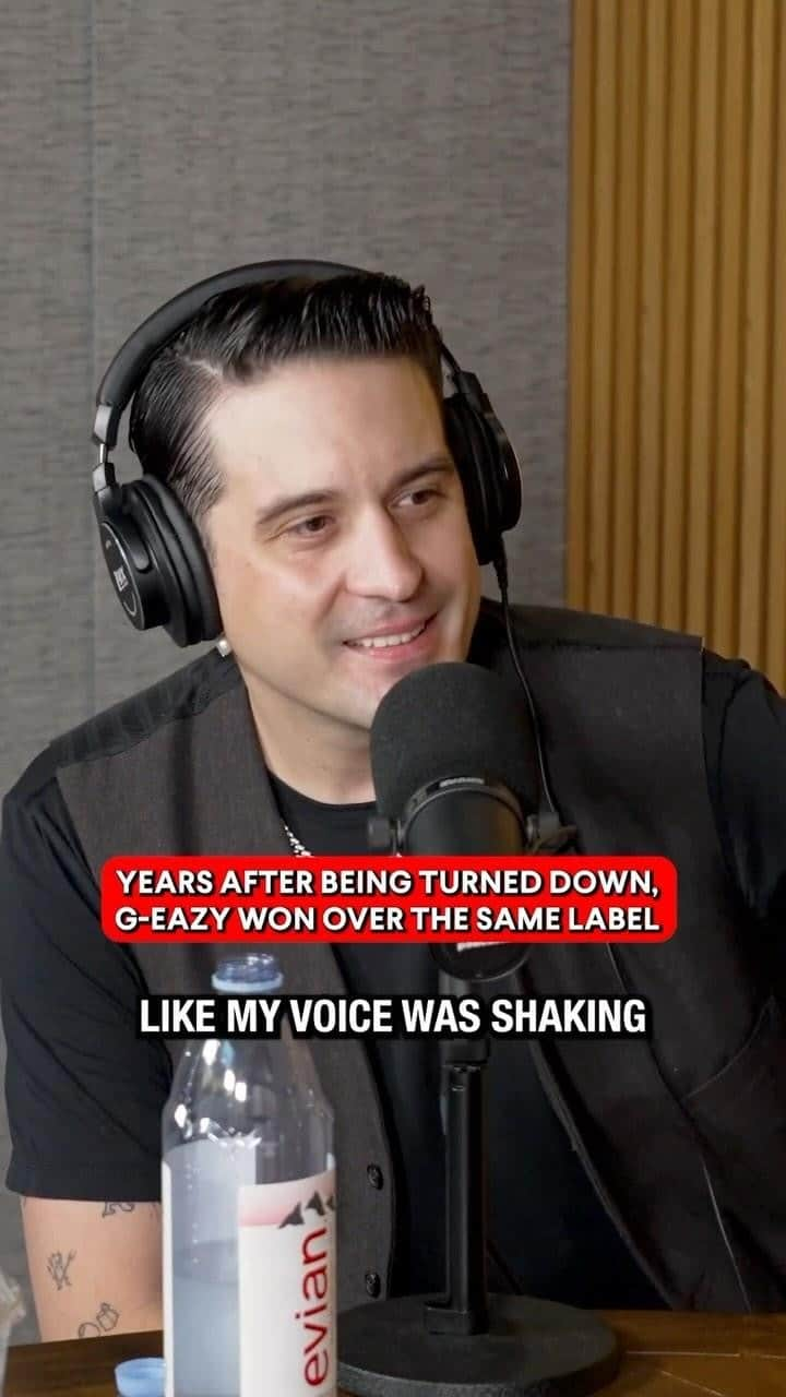 scottlippsのインスタグラム：「“I wasn’t me yet … It wouldn’t have been the right time anyway. It’s for the greater good.”  Perseverance is key. Though he had a shot at getting signed when he was younger, @g_eazy didn’t make it, but knew his time was coming. Years later, back in the offices at the same label, he broke through.  Hear much more from @scottlipps’ new @lippsservicepod episode with the rapper, including him listing his five favorite rappers and hip-hop albums of all time, at the link in bio.」