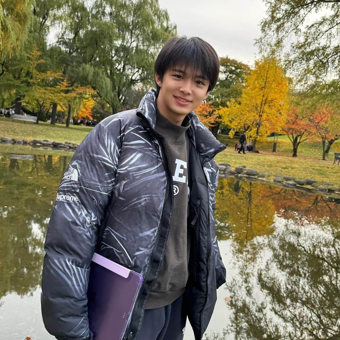 今井暖大さんのインスタグラム写真 - (今井暖大Instagram)「紅葉🍁 このiPadは何用でしょうか？」11月6日 18時15分 - harutosroom