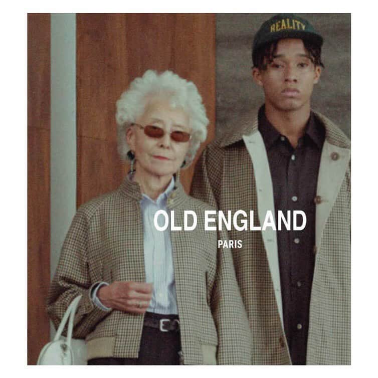 エトレンヌのインスタグラム：「. ・櫻・  OLD ENGLAND PARIS 2023 Autumn Winter AD  PO:山内聡美 HM:秋月庸佑  #櫻 #山内聡美 #秋月庸佑 @akizukiyosuke @oldengland_paris #オールドイングランド #エトレンヌ #モデル #oldengland #étrenne #etrenne #model」