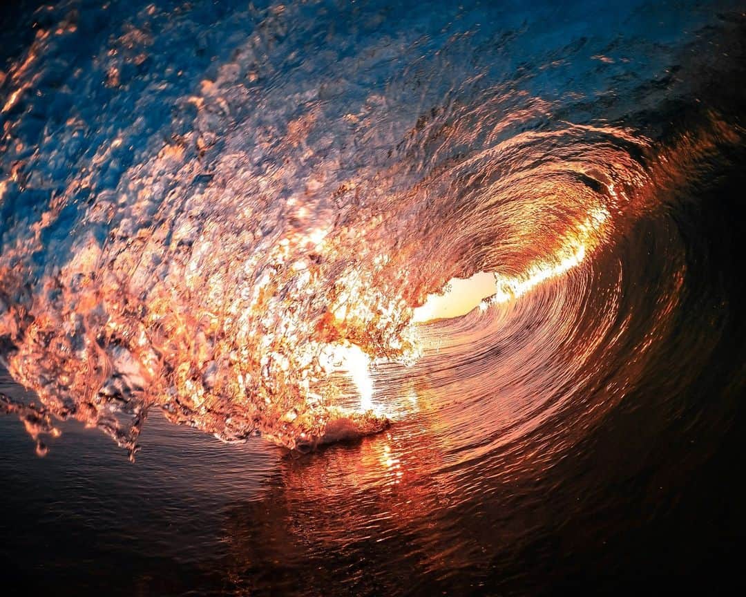 GoProのインスタグラム：「海岸沿いで見つけた光り輝く宝石 💎 📸  Photo by: @munnyshotz + #GoProHERO12 Black GoProアワード $500を受賞。 ・ ・ ・ #GoProJP #GoProANZ #GoPro #GoProSurf #Surfing #WavePhotography #Waves #GoldCoast #ゴールドコースト #オーストラリア #サーフィン #波 #夕日 #朝日 #波乗り」