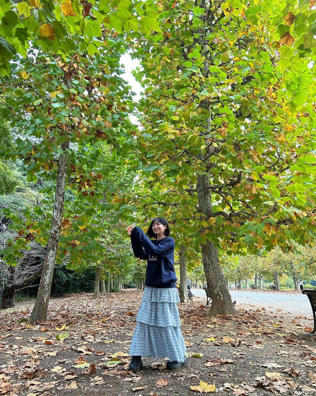 高萩千夏さんのインスタグラム写真 - (高萩千夏Instagram)「紅葉🍁 何だか地元に帰ったみたいな気持ちになった〜」11月6日 17時07分 - chinatsu_takahagi_uug2ki