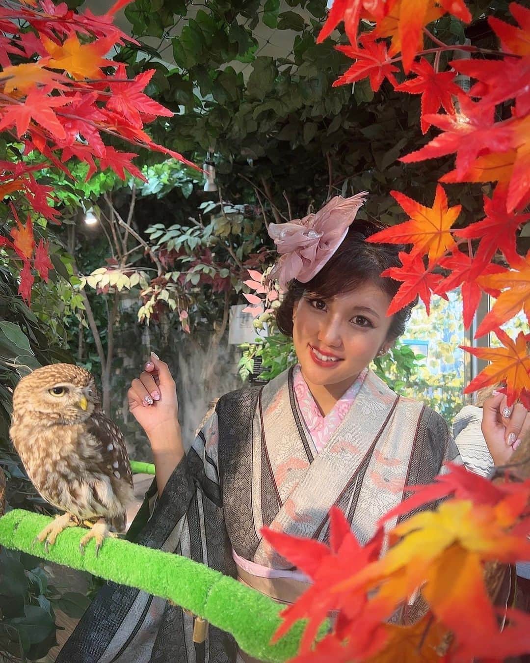 神谷麻美さんのインスタグラム写真 - (神谷麻美Instagram)「#フクロウ ちゃん可愛い❤️🦉❤️✨️   お話したぁ💖👸🫶🦉💖✨️   #梟 🦉🦉🦉🦉🦉🦉💖✨️」11月6日 17時34分 - asamice428
