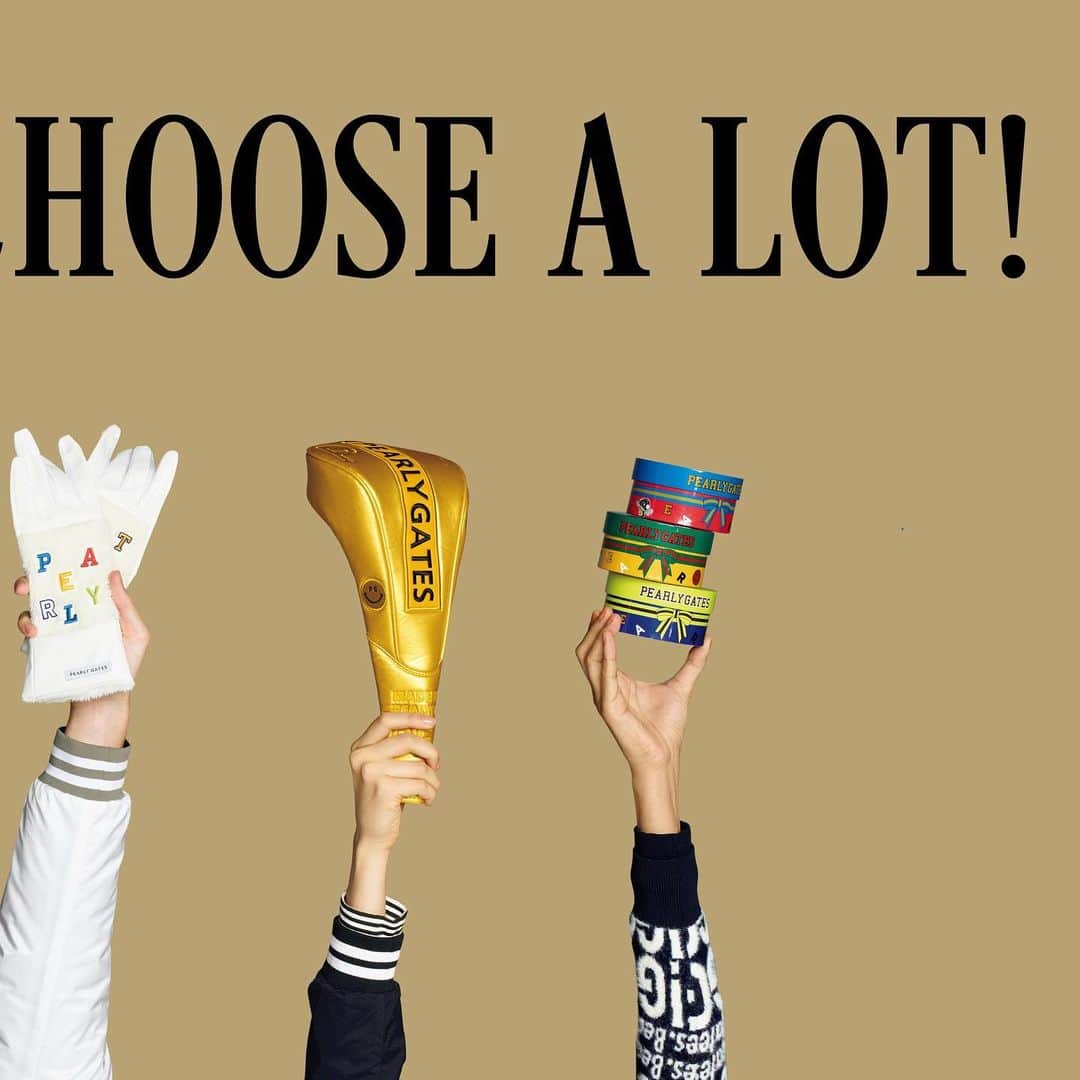 のインスタグラム：「IT’S FUN TO CHOOSE A LOT!  プレゼンを選ぶのも楽しみの一つ。  この冬は、誰かに送りたくなるような、そんな素敵なアイテムの数々が登場します。  #pearlygates#newarrivals#wintercollection#golffashion#golfstyle#gift #giftseason #パーリーゲイツ#ゴルフ#ゴルフウェア#ゴルフファッション」