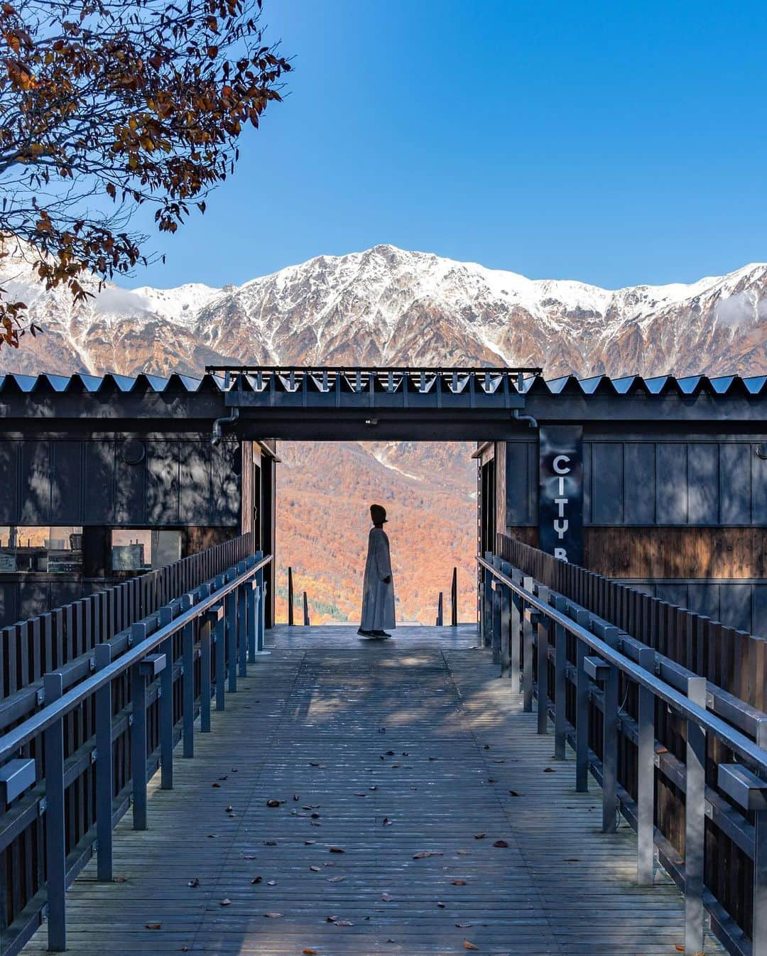 詩歩さんのインスタグラム写真 - (詩歩Instagram)「Shot the routine composition at Hakuba Mountain Harbor! 🍁白馬マウンテンハーバーで、お決まりのSHOT!  普通なら登山した人にしか見れない「三段紅葉」。 雪山の白、紅葉の赤、そして緑、この3色の組み合わせが見られるのは、山頂までゴンドラで来れちゃう場所ならでは📷  1週間前だったらもう少し緑色が残っててBEST of BESTだったんだけど、これでも十分キレイ🥰ちょうどゴンドラで通過する山肌の紅葉がピークを迎えててキレイでした。  2年前の秋にきたときは2日間いたのに全然晴れなかったから、今回はリベンジ成功！新緑、夏山、三段紅葉、雪景色の4シーズンコンプリートです🙌  2023年のグリーンシーズンの営業は11月12日まで。準備期間を経て冬にはスキー場になります🎿  長野県の写真はこのタグでまとめています / Posts of this area can be found in this tag.→ #shiho_nagano   Normally, only climbers can see the "three-tiered colored leaves". The combination of the white of the snow, the red of the leaves, and the green of the leaves can only be seen at a place where you can take a gondola to the top of the mountain. A week ago, it would have been the best of the best with a little more green left, but it was still beautiful enough! The leaves were at their peak on the surface of the mountain that the gondola passed by.   Two years ago in the fall, I stayed for two days but it was not sunny at all, so this time I was able to get my revenge! I have completed 4 seasons of fresh green, summer mountain, three tiers of autumn leaves, and snowy scenery. The 2023 green season will be open until November 12. After a few days of preparation, it will become a ski resort in winter.  📷31st Oct - 1st Nov 2023 📍長野県 白馬マウンテンハーバー / Hakuba Mountain Harbor, Nagano Japan     ©︎Shiho/詩歩」11月6日 18時01分 - shiho_zekkei