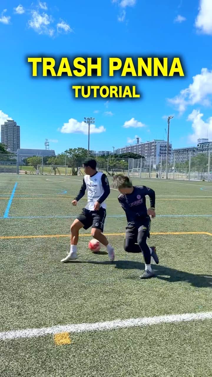 タクヤのインスタグラム：「Why is there a trash can there?🤣🤣 ⁡ なんでそんなとこにゴミ箱があんねん！🤣 ⁡ @regate_takuya」