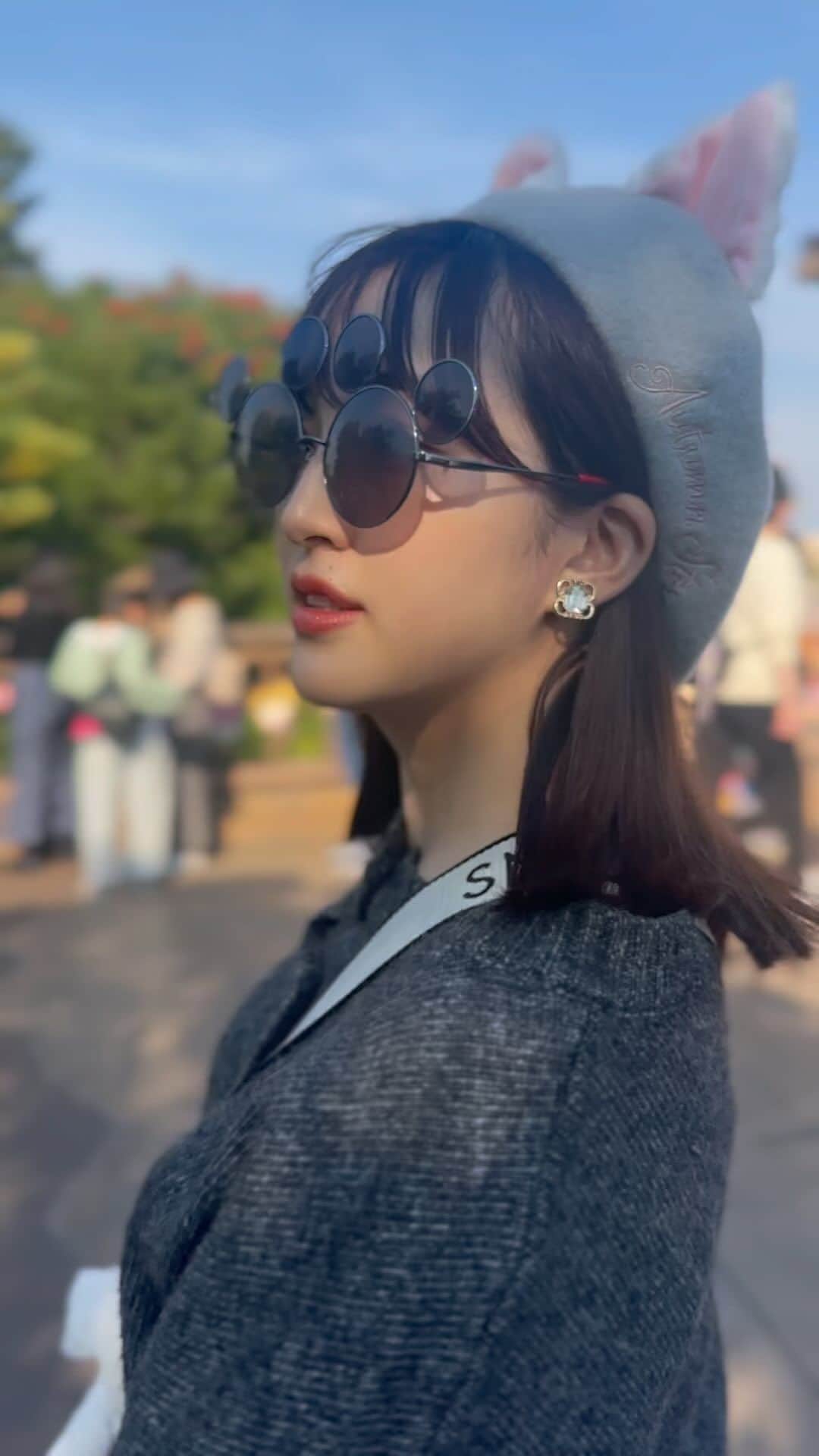 田島芽瑠のインスタグラム：「クリスマスディズニー🎄✨」