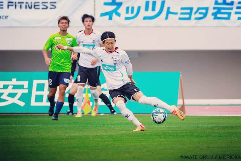 和田昌士さんのインスタグラム写真 - (和田昌士Instagram)「次は勝利を🔥💪  10ゴール目⚽️  まだまだ狙っていきます！  #いわてグルージャ盛岡」11月6日 18時50分 - wd.mss0411