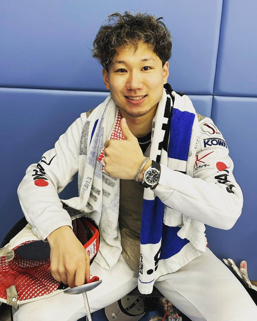 西藤俊哉のインスタグラム：「I'm back to an exciting place after a month and a half🔥🤺  Always and at Any time with @norqain_japan」