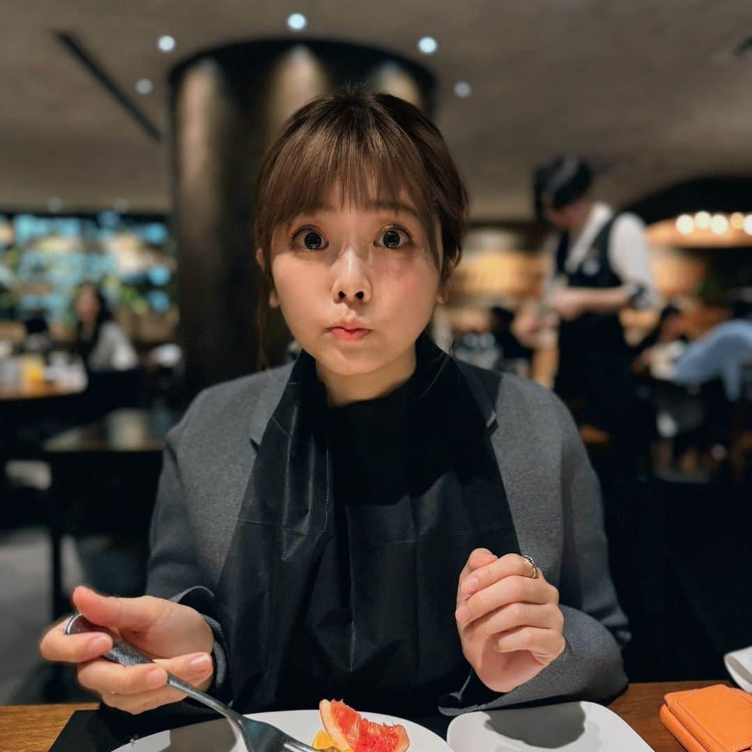 山下まみのインスタグラム：「ナチュラルひょっとこ」