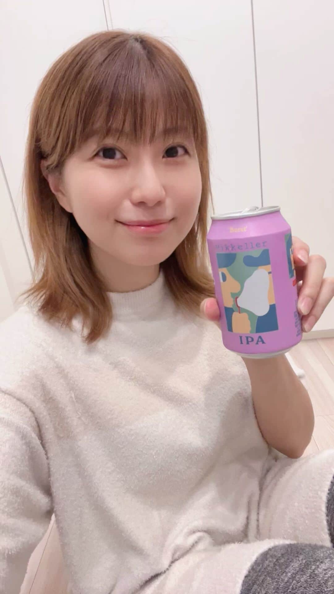 天野麻菜のインスタグラム：「ビール女子。3653」