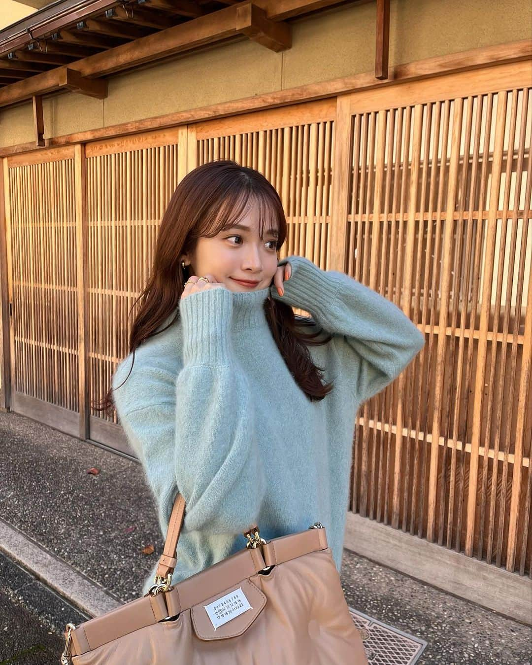 田久保夏鈴のインスタグラム：「この間金沢行った時の👧🏽🐾 もうすぐ紅葉シーズンかなあ🍁」