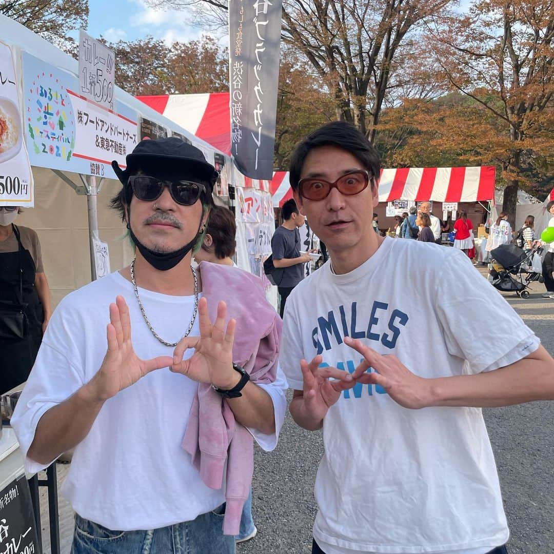 小宮山雄飛のインスタグラム：「LOW IQ 01くん 長谷部渋谷区長 西寺郷ちゃん 井上順さん 色んな人に会えて楽しい1日だった！ この幅の広さがダイバーシティ渋谷だぞ！  渋谷区観光大使 #渋谷区」