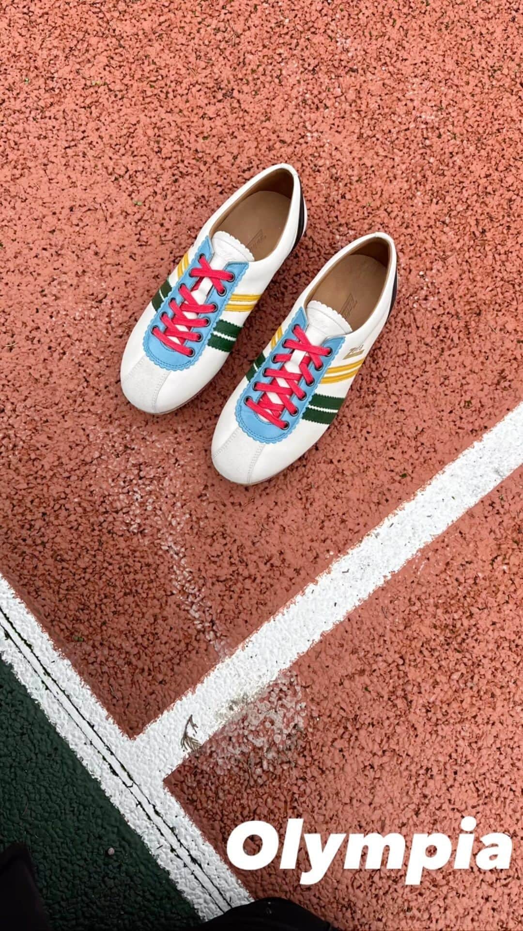 ツェハのインスタグラム：「Olympia Retro Sneakers NEUE KOLLEKTION」