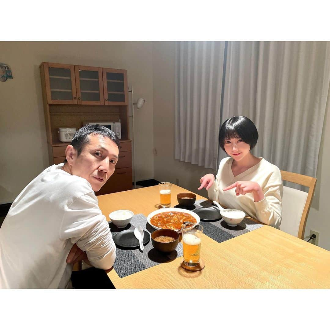 夏目響さんのインスタグラム写真 - (夏目響Instagram)「＼ビシッ！麻婆豆腐の謎を解き明かせ🔥／  これは一体何のシーンでしょう？  (劇場内アンケート用紙に夏目響と記入応援よろしくお願いします！ポスターも当たるかも！？)  #ピンク映画鑑賞中にこのシーンを探せ🔍 #那波隆史 #夏目響 #上野オークラ劇場 #横浜光音座ⅱ」11月6日 23時14分 - hibikinatsume