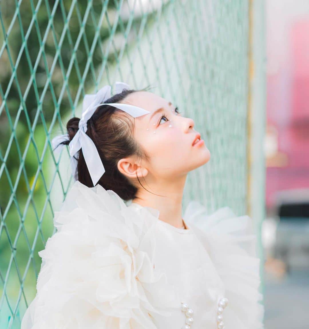 白河芹のインスタグラム：「💚🤍🩵🧡」