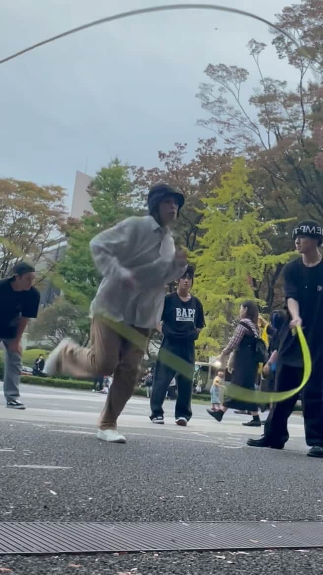 水野絵梨奈のインスタグラム：「I’m always trying to find my style. #doubledutch #freerope #dance #jumpropechallenge #elinamizuno #joicewrice #onone #freddiegibbs」