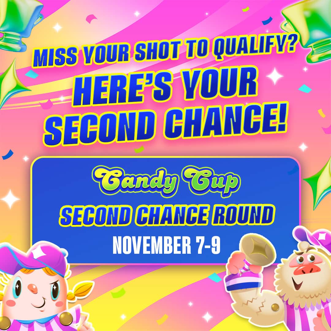 Candy Crushさんのインスタグラム写真 - (Candy CrushInstagram)「fail to qualify in time? we've got you covered 🏆」11月7日 0時03分 - candycrushsaga