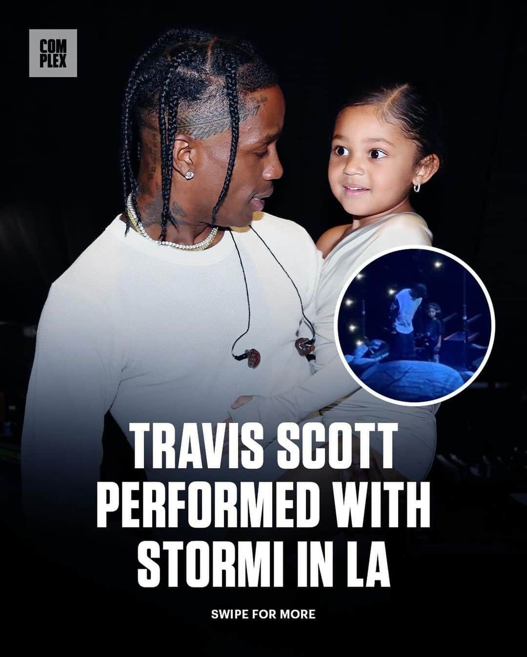 のインスタグラム：「Coolest bring your child to work day ever 🥹 [via @complexmusic]」