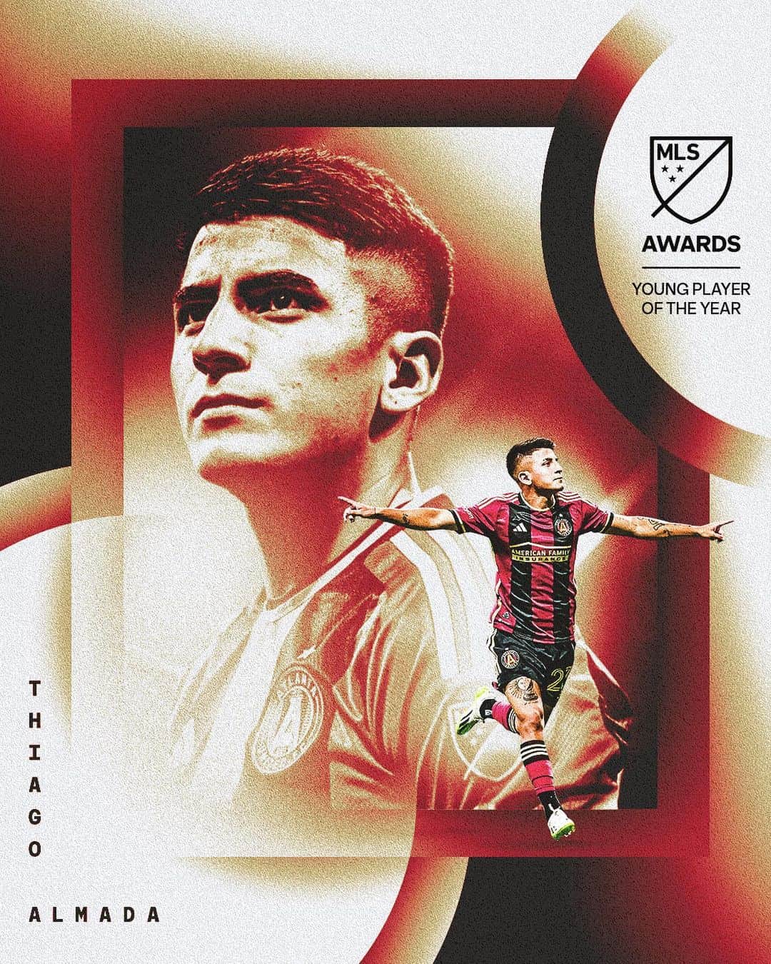 Major League Soccerさんのインスタグラム写真 - (Major League SoccerInstagram)「What a year it’s been for club & country 🇦🇷 22-year-old @thiago_almada23 is the 2023 MLS Young Player of the Year!」11月7日 0時13分 - mls
