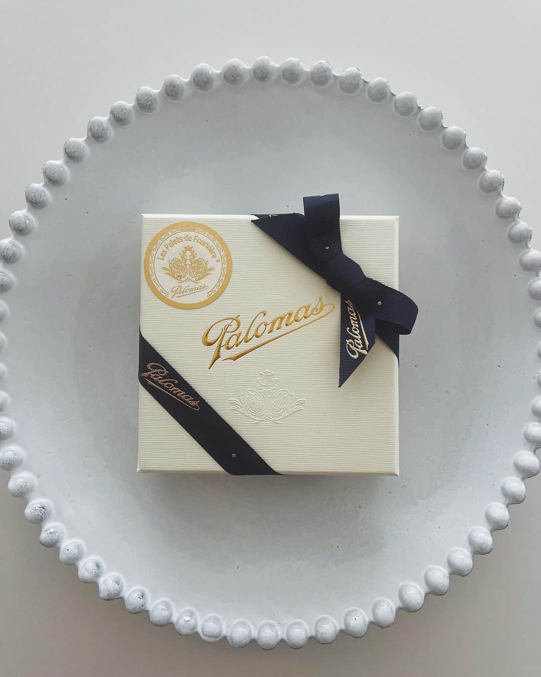 翁安芸さんのインスタグラム写真 - (翁安芸Instagram)「アスティエのクリスマス市で購入した 日本初上陸のフランス・リヨンの 老舗高級チョコレート店「Maison Palomas」💙  チョコレートがメレンゲで覆われていて とっても美味しい🤍🤍🤍  カフェラテと一緒に至福の朝☺️☕️  #chocolate #maisonpalomas #palomas #astierdevillatte #アスティエドヴィラット #アスティエ #チョコレート」11月7日 10時25分 - akinyc