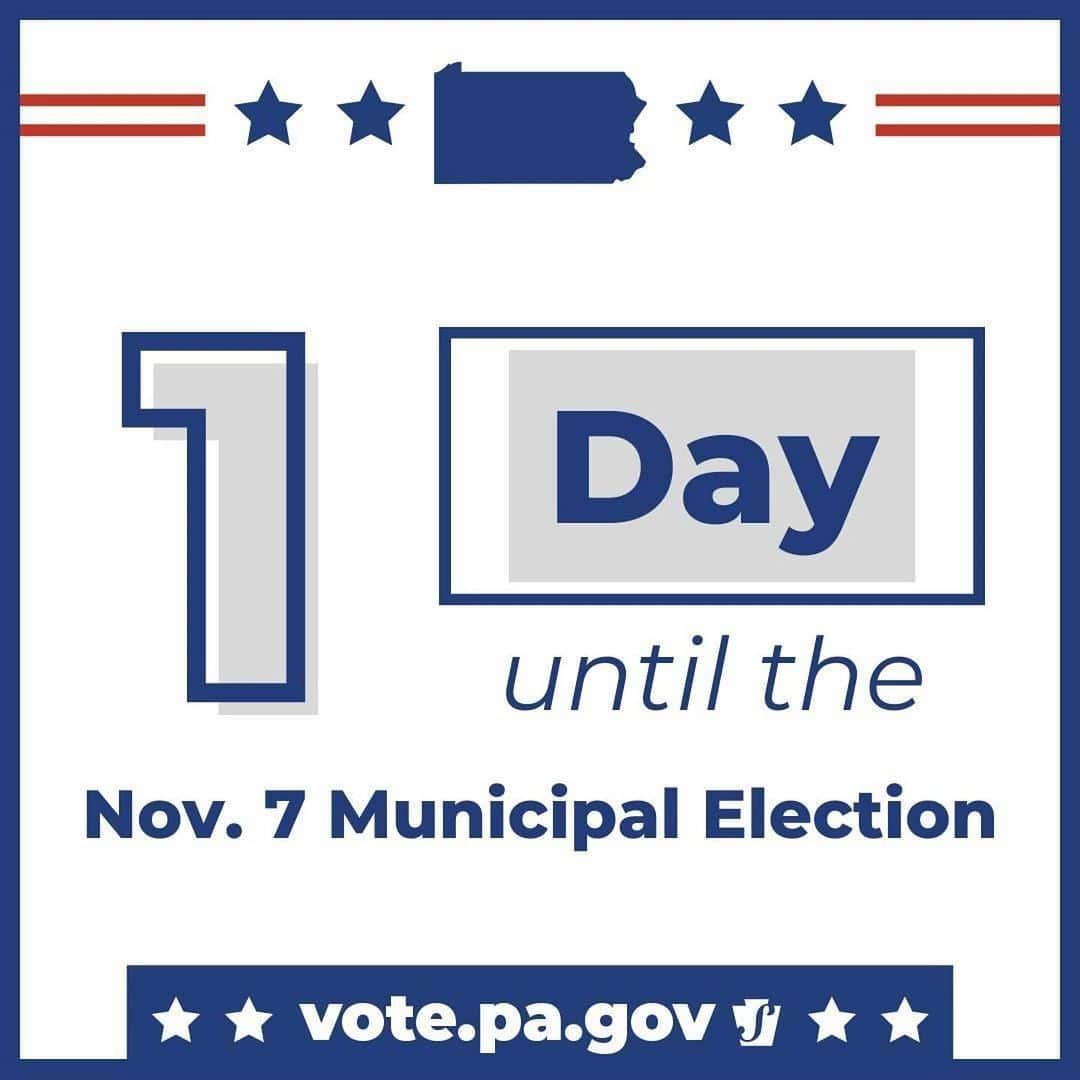 クエストラブのインスタグラム：「Small Elections Count ——especially for PA where voter turnout is LOW  Don’t throw the baby out with the bathwater people: gentle reminder for PA.  #Repost @pastatedept ・・・ Tomorrow is #ElectionDay. Polls will be open from 7 a.m. to 8 p.m. Make your plan to vote at vote.pa.gov.   🗳️Voting in person? Locate your polling place: vote.pa.gov/Polls  📮Need to return your mail ballot? Find a drop off location: vote.pa.gov/ReturnBallot  ⚠️If you did not receive your mail ballot, you can vote by provisional ballot at your polling place.  #ReadytoVotePA」