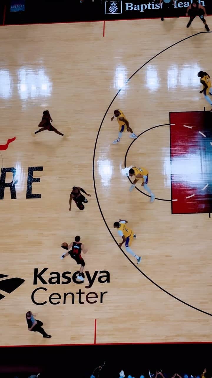 Miami HEATのインスタグラム：「Tyler getting buckets is pure cinema from every angle 🎥」