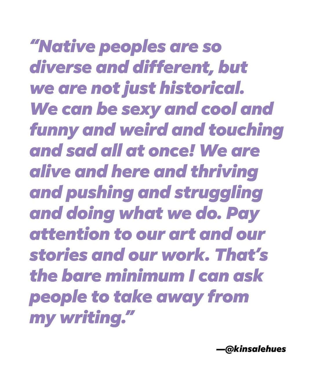 Instagramさんのインスタグラム写真 - (InstagramInstagram)「“I am incredibly proud of who I am and where I come from. As a descendent of storytellers, I’ve felt a responsibility from a young age to preserve and pass on stories of survivance and celebration.” —Diné (Navajo) poet, educator and playwright @kinsalehues (Kinsale Drake)⁣⁣  ⁣⁣ “Indigenous peoples are often framed in a negative light due to stereotype, underrepresentation, miseducation and tragic narratives, but my work seeks to find joy, futurities and the beauty of our survivance,” says Kinsale, whose first book, “The Sky Was Once A Dark Blanket,” a collection about Native music, won the 2023 National Poetry Series.⁣⁣  ⁣⁣ Kinsale is also the director of NDN Girls Book Club. “We platform Indigenous authors, support Native youth in their creative endeavors nationwide, provide free writing workshops, provide books for tribal libraries and reading circles and send out Native literature for free. ⁣⁣  ⁣⁣ Collectivity is powerful; supporting one another makes a world of difference. My work is ultimately for my community and to make them proud.”⁣⁣  ⁣⁣ Photos by @kinsalehues and @ericaelan」11月7日 2時16分 - instagram