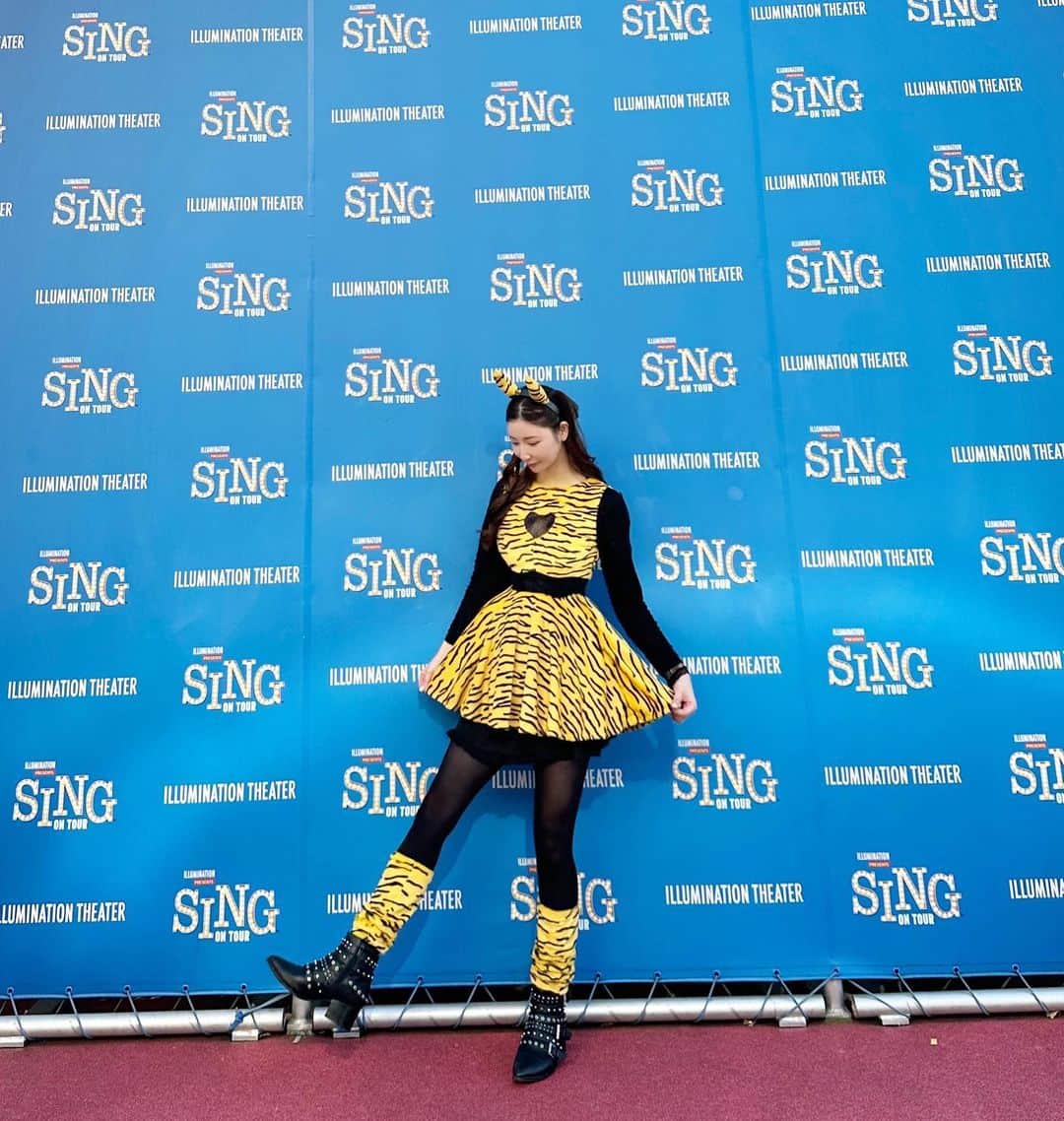 秋葉のぞみのインスタグラム：「. . . Halloween Universal 🌎🤍´- 最終日に⚡️鬼娘⚡️  尻尾が可愛い♡ . . . @universal_studios_japan  #2023」