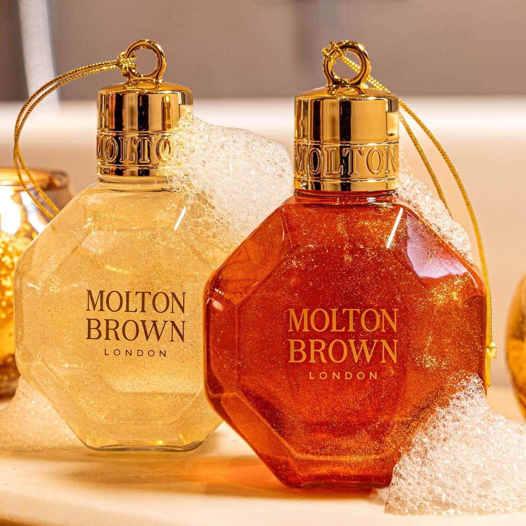 モルトンブラウンのインスタグラム：「Twinkle, twinkle little scent! The ultimate shimmering surprise for all your seasonal soaks.」