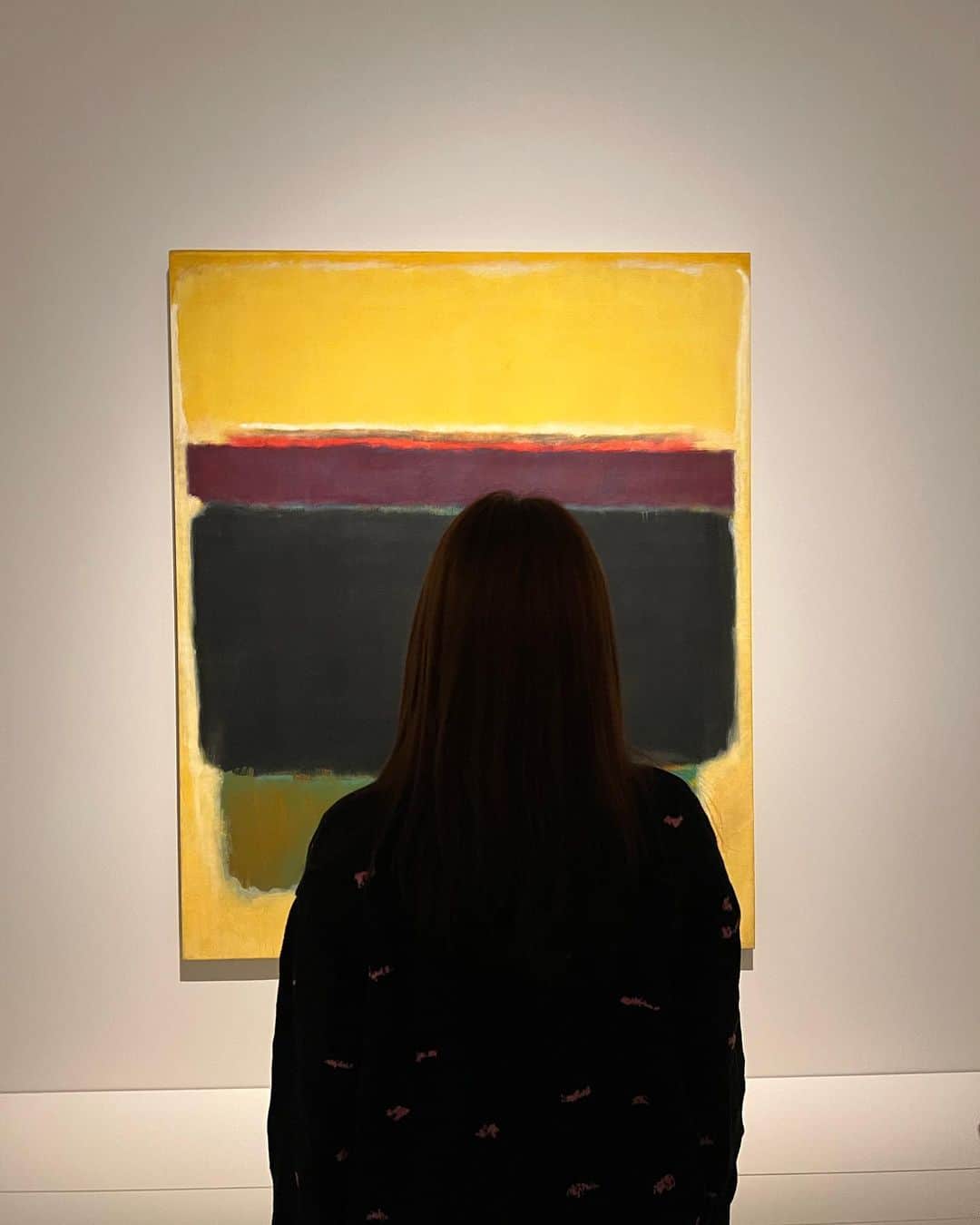 カン・ハンナのインスタグラム：「Mark rothko🖤」