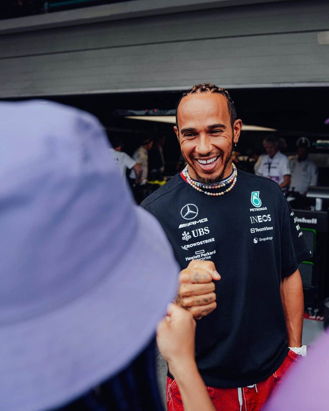 MERCEDES AMG PETRONASさんのインスタグラム写真 - (MERCEDES AMG PETRONASInstagram)「The BEST fans. Your positive energy fills our hearts. See you soon, Interlagos. 💚💛」11月7日 4時01分 - mercedesamgf1