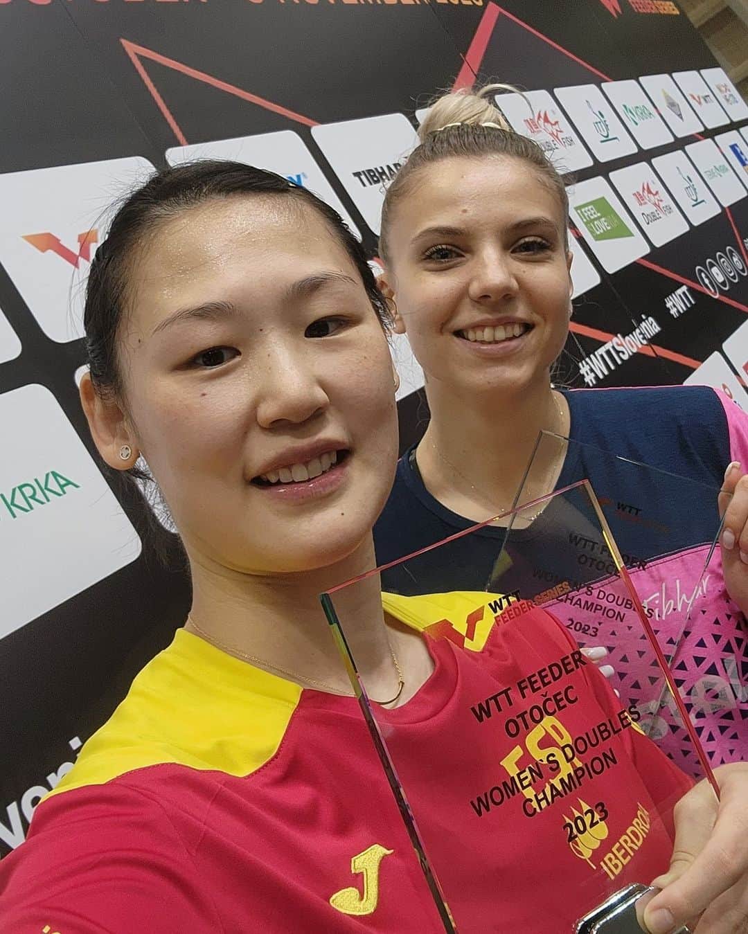 ITTF Worldさんのインスタグラム写真 - (ITTF WorldInstagram)「A big congratulations to the Champions of WTT Feeder Otocec 2023! 🇸🇮🏆   Women's Singles - Shi Xunyao 🇨🇳🏆 Men's Singles - Kirill Gerassimenko 🇰🇿🏆  Women's Doubles - Maria Xiao/Adina Diaconu 🇪🇸🇷🇴🏆  Men's Doubles - Xue Fei/Cao Wei 🇨🇳 🏆 Mixed Doubles - Liu Dingshuo/Liu Weishan 🇨🇳 🏆  #WTTFeederSeries #TableTennis #PingPong #ifeelsLOVEnia」11月7日 4時26分 - wtt