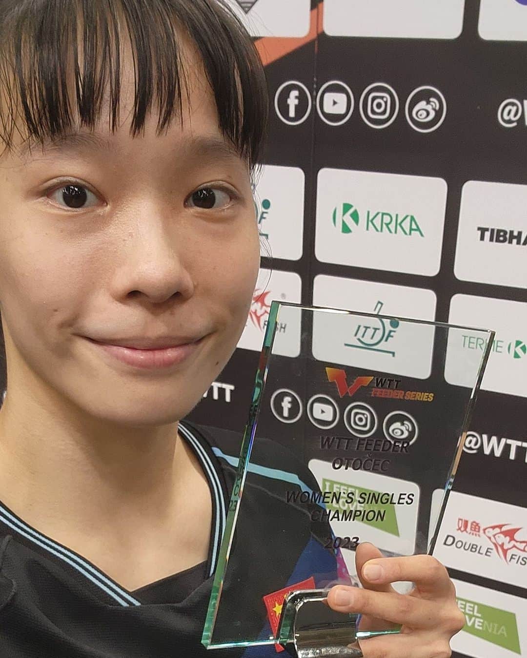 ITTF Worldさんのインスタグラム写真 - (ITTF WorldInstagram)「A big congratulations to the Champions of WTT Feeder Otocec 2023! 🇸🇮🏆   Women's Singles - Shi Xunyao 🇨🇳🏆 Men's Singles - Kirill Gerassimenko 🇰🇿🏆  Women's Doubles - Maria Xiao/Adina Diaconu 🇪🇸🇷🇴🏆  Men's Doubles - Xue Fei/Cao Wei 🇨🇳 🏆 Mixed Doubles - Liu Dingshuo/Liu Weishan 🇨🇳 🏆  #WTTFeederSeries #TableTennis #PingPong #ifeelsLOVEnia」11月7日 4時26分 - wtt