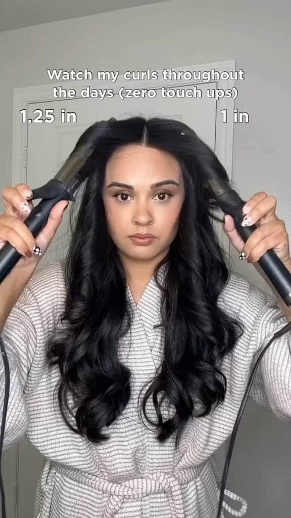 のインスタグラム：「It’s giving ✨longevity✨ when we say our tong curls last for days, we mean it 😏   🎥 @cynthiadhimdishair   #ghd #ghdhair #curlingiron #softcurltong #classiccurltong #howtomakecurlslast」