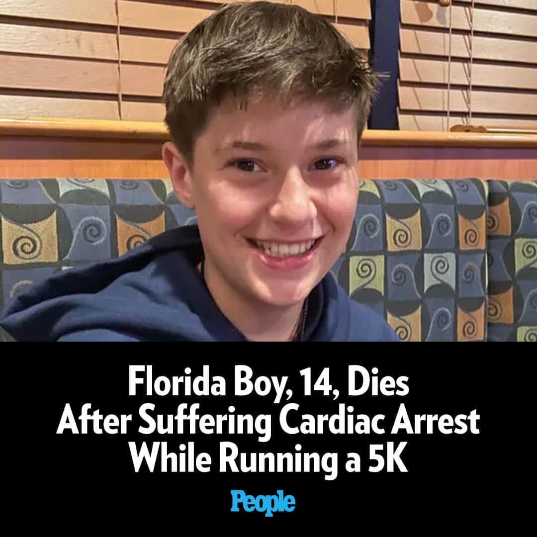 People Magazineのインスタグラム：「14-year-old Knox MacEwen decided to participate in a 5K held by the Junior Reserve Officers’ Training Corps (JROTC) program (which he was a member of) at his high school on Saturday.  However, after the race he suffered from cardiac arrest. He was then transported to Memorial Hospital Miramar where he was later pronounced dead.  More on this heartbreaking story in our bio link. | 📷: GoFundMe」