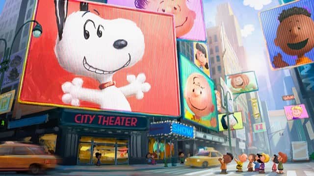 スヌーピーのインスタグラム：「Snoopy and Charlie Brown's next epic adventure? The Big City. A new feature film from WildBrain and Peanuts Worldwide is coming to Apple TV+」
