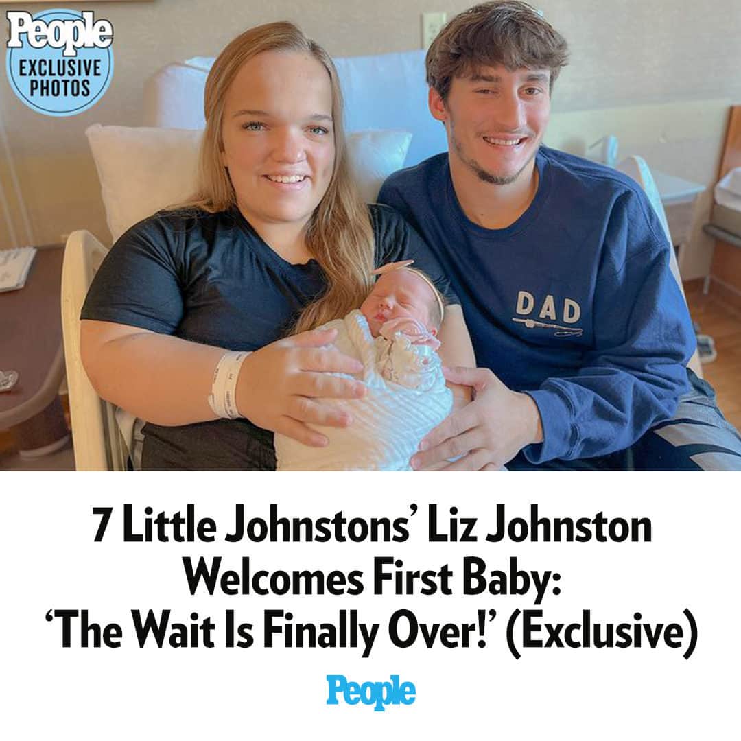 People Magazineさんのインスタグラム写真 - (People MagazineInstagram)「Liz Johnston is embarking on a new adventure: motherhood! The '7 Little Johnstons' star has welcomed her first baby with partner Brice Bolden, a rep for the couple confirms to PEOPLE exclusively.  Tap our bio link for more details. | 📷: Liz Johnston/TLC」11月7日 5時35分 - people